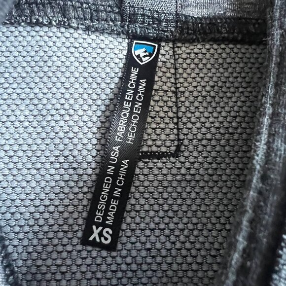 Kuhl Women’s Krush Jacket Sz XS Funnel Neck Charcoal Outdoors Hiking GUC - Picture 9 of 11